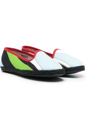 PUCCI Junior Gemusterte Ballerinas aus Canvas