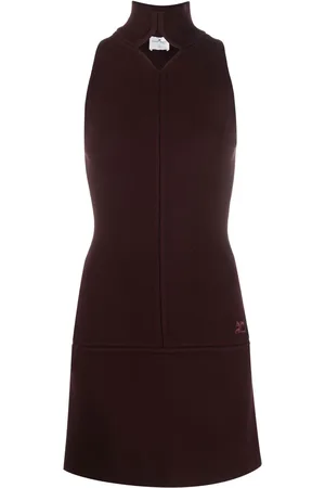 Courrèges Strickkleid mit Cut-Out