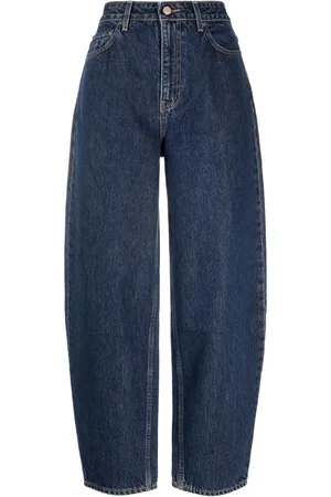Ganni Stary Jeans mit hohem Bund