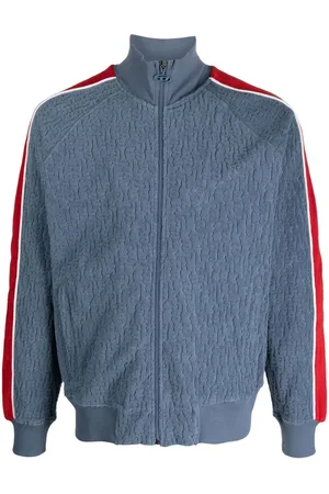 Diesel Sweatshirtjacke mit Streifen
