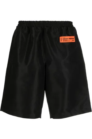 Heron Preston Joggingshorts mit Logo-Patch