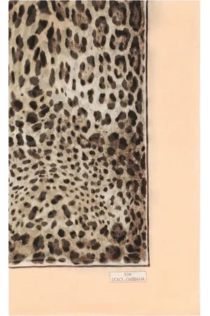 Dolce & Gabbana KIM DOLCE&GABBANA Schal mit Leoparden-Print