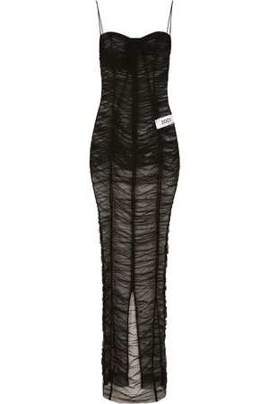 Dolce & Gabbana Maxikleid mit Raffungen