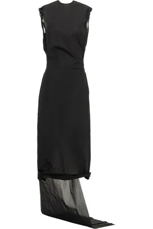 Prada Drapiertes Midikleid
