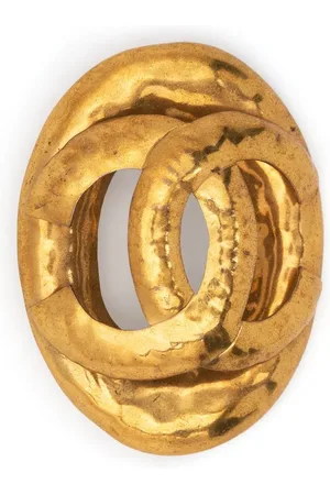 CHANEL Ovale CC-Brosche