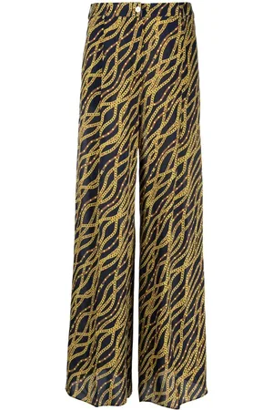 Michael Kors Halbhohe Wide-Leg-Hose