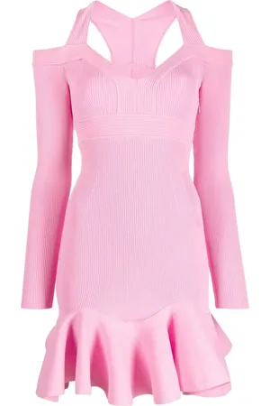 Alexander McQueen Minikleid mit V-Ausschnitt