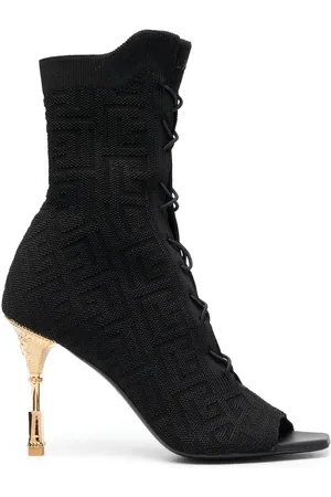 Balmain Schnürstiefel mit Monogramm