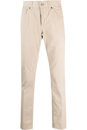 Dondup Tief sitzende Straight-Leg-Jeans