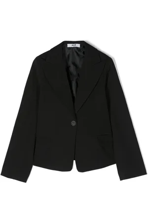 Msgm Blazer mit Logo-Patch