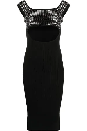 GIUSEPPE DI MORABITO Kleid mit Nieten