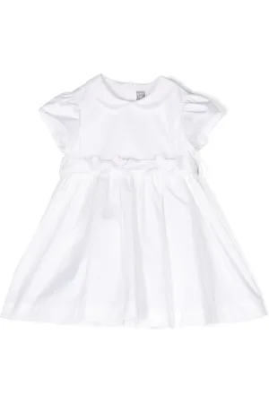 Il gufo Ausgestelltes Kleid mit Schleife