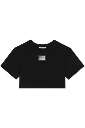 Dolce & Gabbana T-Shirt mit Logo-Schild