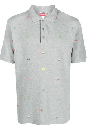 Kenzo Schmales Pixel Poloshirt