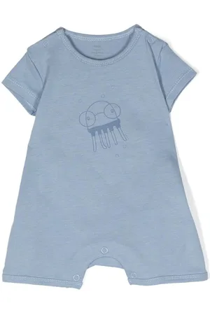 KNOT Strampler mit Oktopus-Print