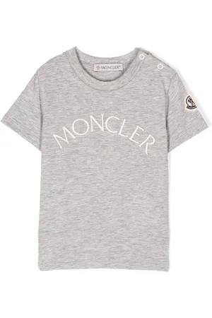 Moncler T-Shirt mit Logo-Stickerei