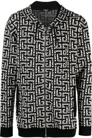 Balmain Hoodie mit Monogramm