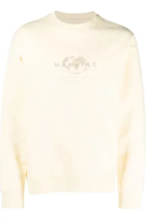 MARTINE ROSE Sweatshirt mit Logo-Stickerei