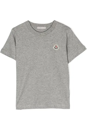 Moncler T-Shirt mit Logo-Patch
