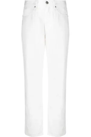 Calvin Klein Boyfriend-Jeans mit Logo-Patch