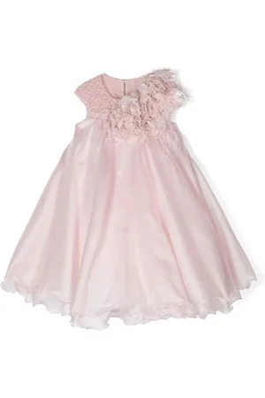 Marchesa Notte Festliches Kleid mit Blumenapplikation