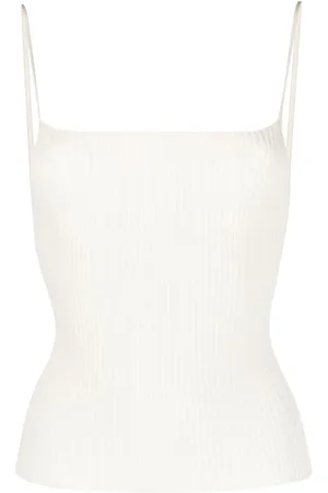 AERON Geripptes Cropped-Top