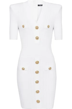 Balmain Gestricktes Minikleid
