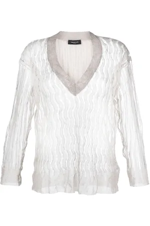 Fabiana Filippi Pullover mit Lochstrickmuster