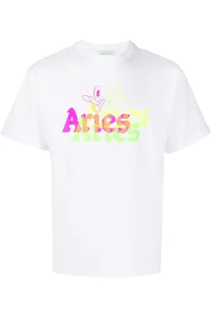 ARIES T-Shirt mit Logo-Print