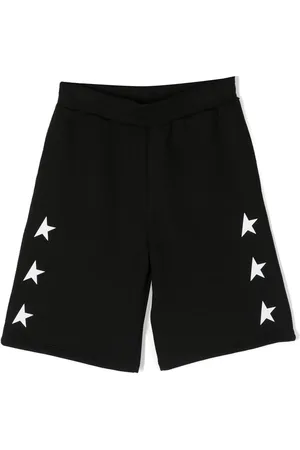 Golden Goose Weite Shorts mit Logo-Print