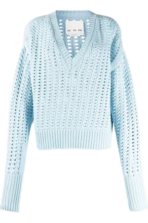 Sa Su Phi Pullover mit V-Ausschnitt