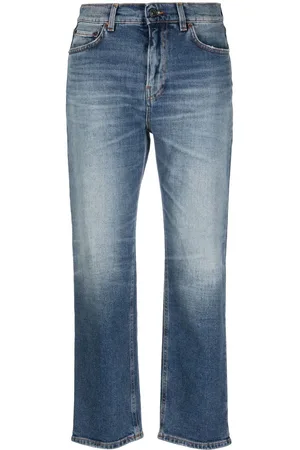haikure Gerade Cropped-Jeans