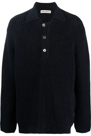OUR LEGACY Gerippter Strickpullover