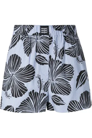 Msgm Gestreifte Shorts
