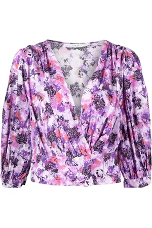 IRO Bluse mit abstraktem Print