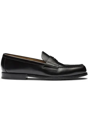Prada Loafer mit Logo-Schild