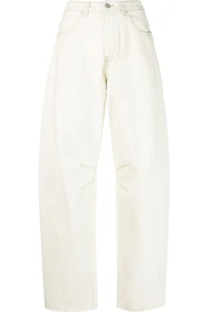 Palm Angels Tapered-Jeans mit hohem Bund