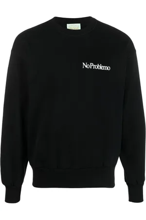 ARIES Sweatshirt mit "No Problemo"-Print