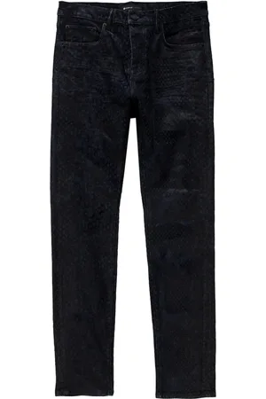 Purple Brand Skinny-Jeans mit Schlangen-Optik