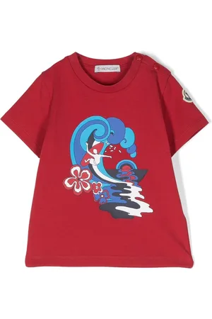 Moncler T-Shirt mit grafischem Print