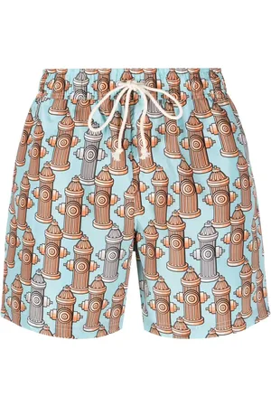Palm Angels Fire Hydrant Badeshorts