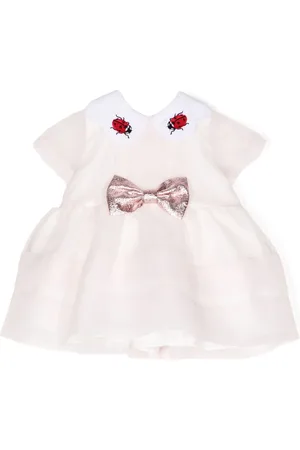 HUCKLEBONES LONDON Tüllkleid mit Schleifendetail