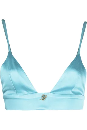 BLUMARINE Bralet mit Logo-Schild