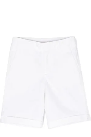 Dondup Shorts mit Logo-Schild