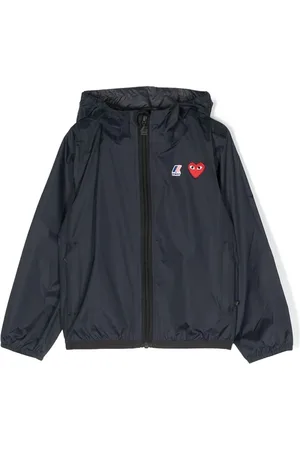 Comme des Garçons Kapuzenjacke mit Logo-Patch