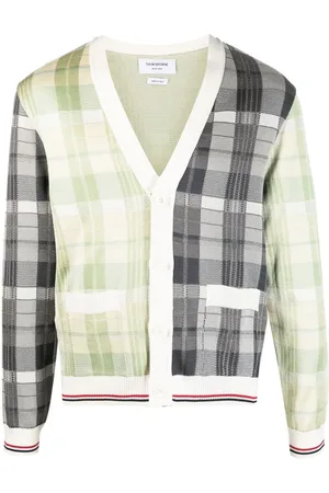 Thom Browne Karierter Cardigan