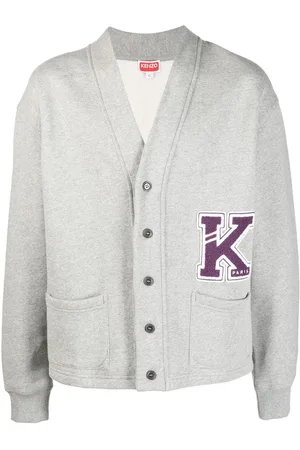 Kenzo Cardigan mit Logo-Applikation
