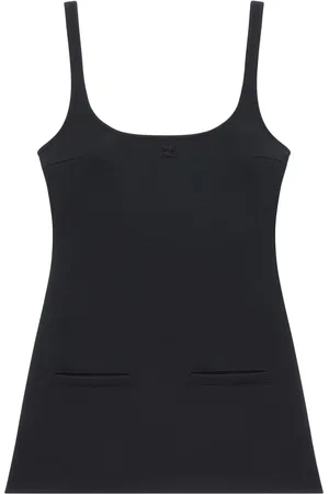 Courrèges Minikleid mit Trapezform