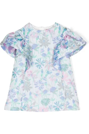 HUCKLEBONES LONDON Minikleid mit Blumen-Print