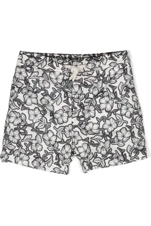 BONPOINT Badeshorts mit grafischem Print